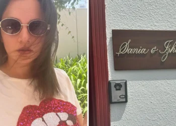 నేమ్‌ప్లేట్‌ మార్చేసిన సానియా మీర్జా..నెట్టింట వైరల్‌