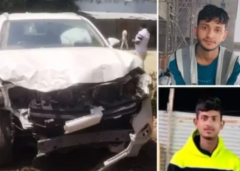 బీజేపీ ఎంపీ అభ్యర్ధి కారు బీభత్సం.. ఇద్దరు మృతి