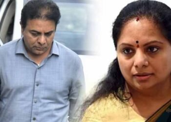 కవితతో కేటీఆర్ ములాఖత్