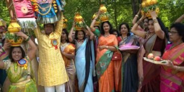 న్యూయార్క్‌లో ఘనంగా ఆషాఢం బోనాలు..